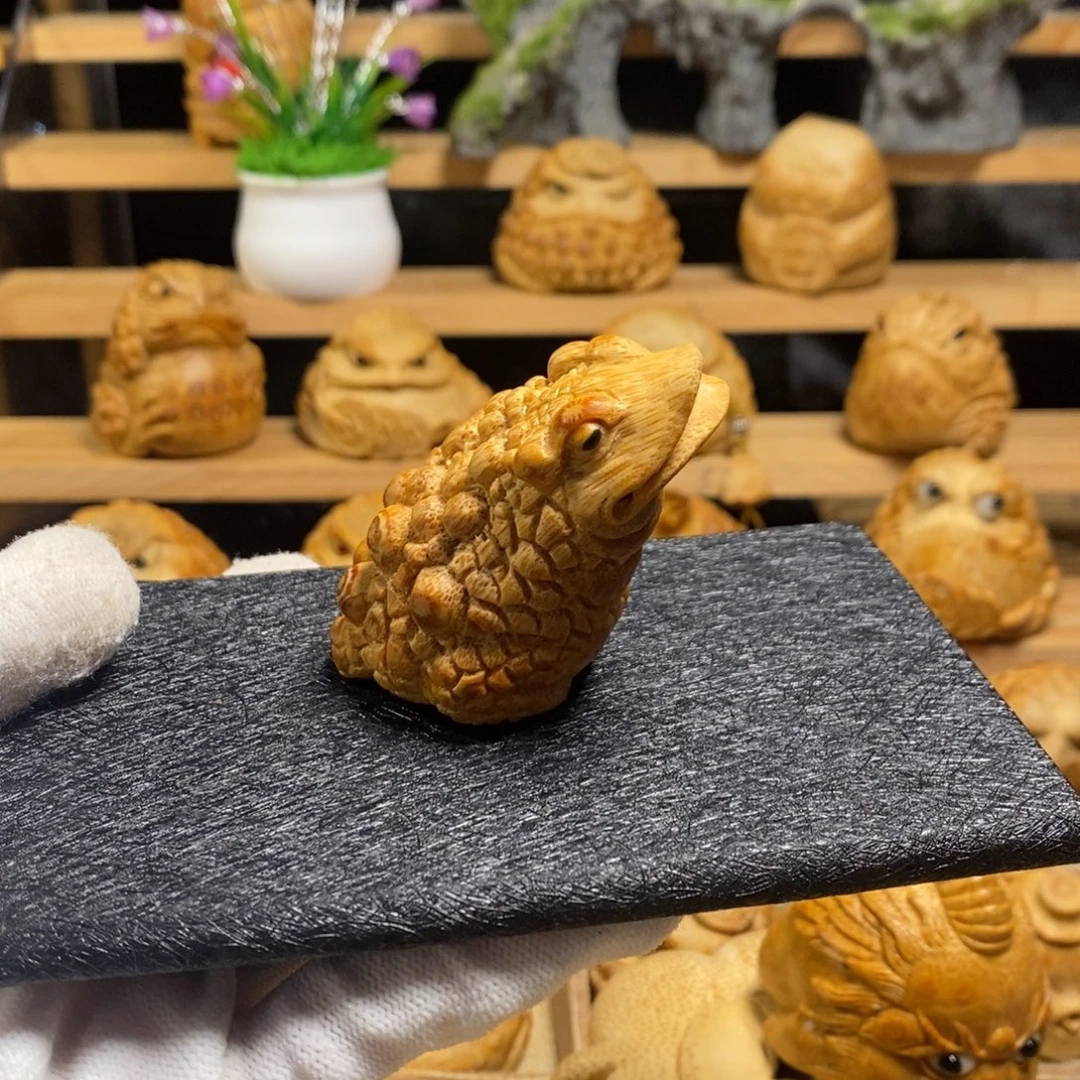香榧木竹根雕作品欣赏