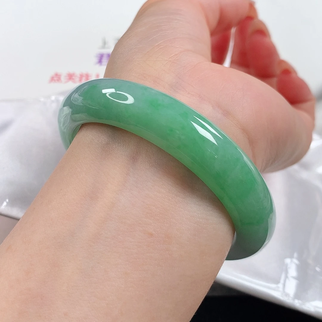 未镶嵌手镯翡翠 正圈①③①
