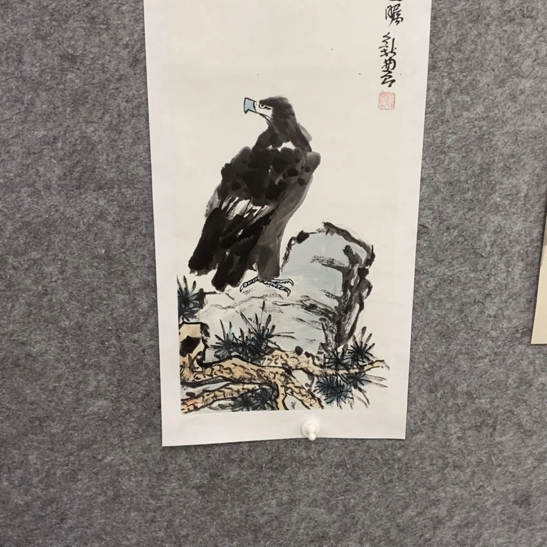 国画缪新龙国画花鸟作品