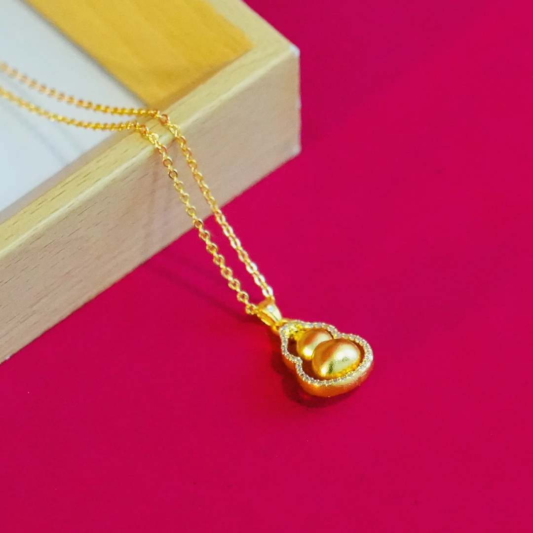 坠链均足银 转动葫芦套链时尚大气经典百搭轻奢国风新中式