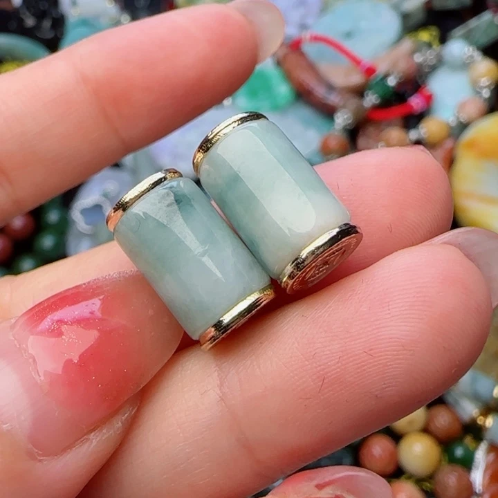 翡翠颈饰未镶嵌天然A货53