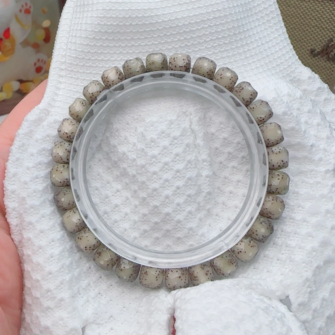 星月菩提手串冰糖大眼睛针尖星精工峰峦无相8*7