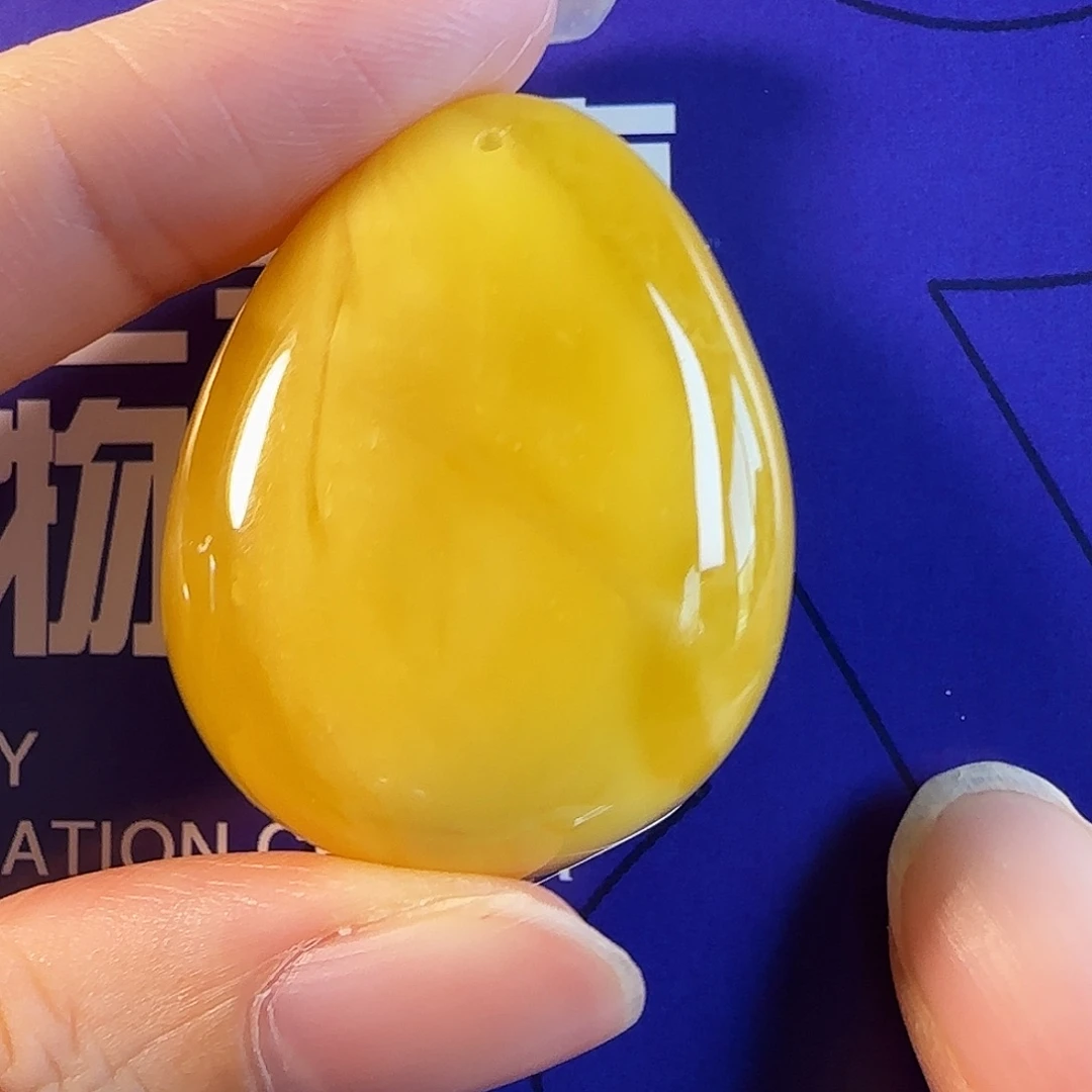 蜜蜡未镶嵌颈饰焦皮料年份蜜蜡自然氧化水滴