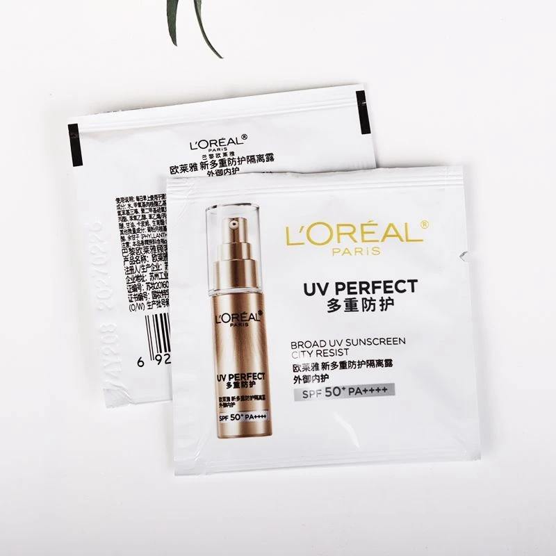 欧莱雅小金管防晒片片小样多重防护隔离1.5ml/片体验装旅行装CC