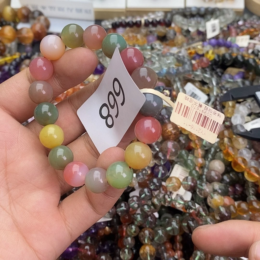 未镶嵌手链玛瑙/玉髓手链