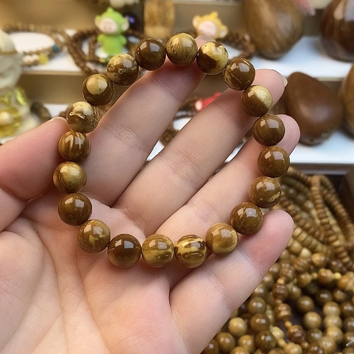 耳****手串库克库克单圈飘花圆珠