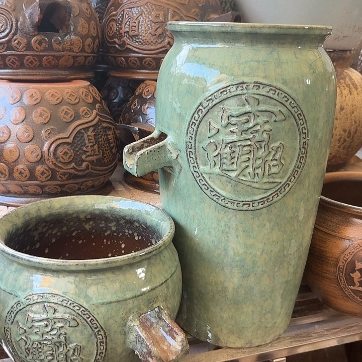 粗陶口径19/39，20/17进水口2.5厘米