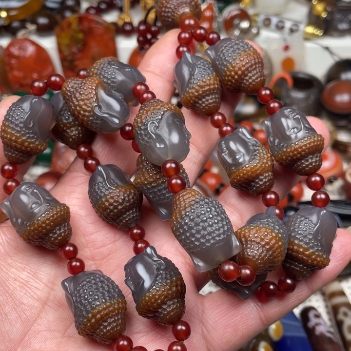 玛瑙/玉髓未镶嵌颈饰