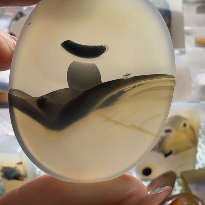 玛瑙/玉髓未镶嵌项链