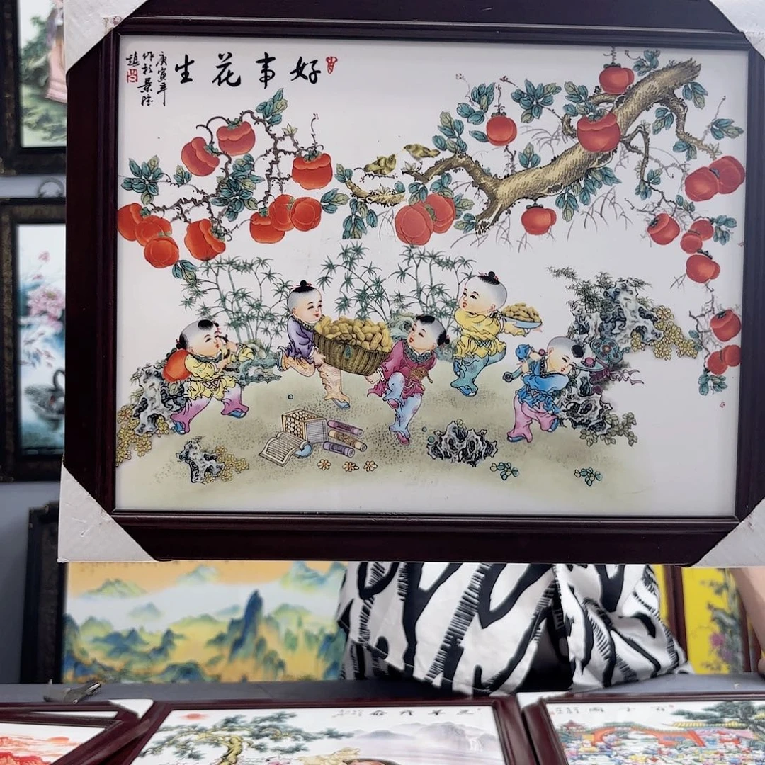 瓷版画景德镇陶瓷瓷板画