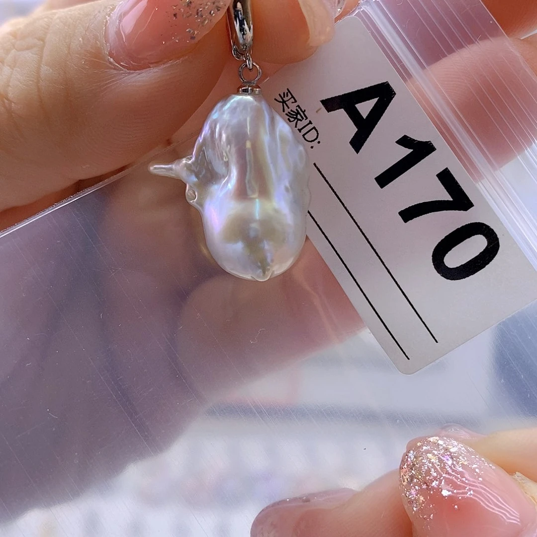 淡水珍珠颈饰银S925镶嵌