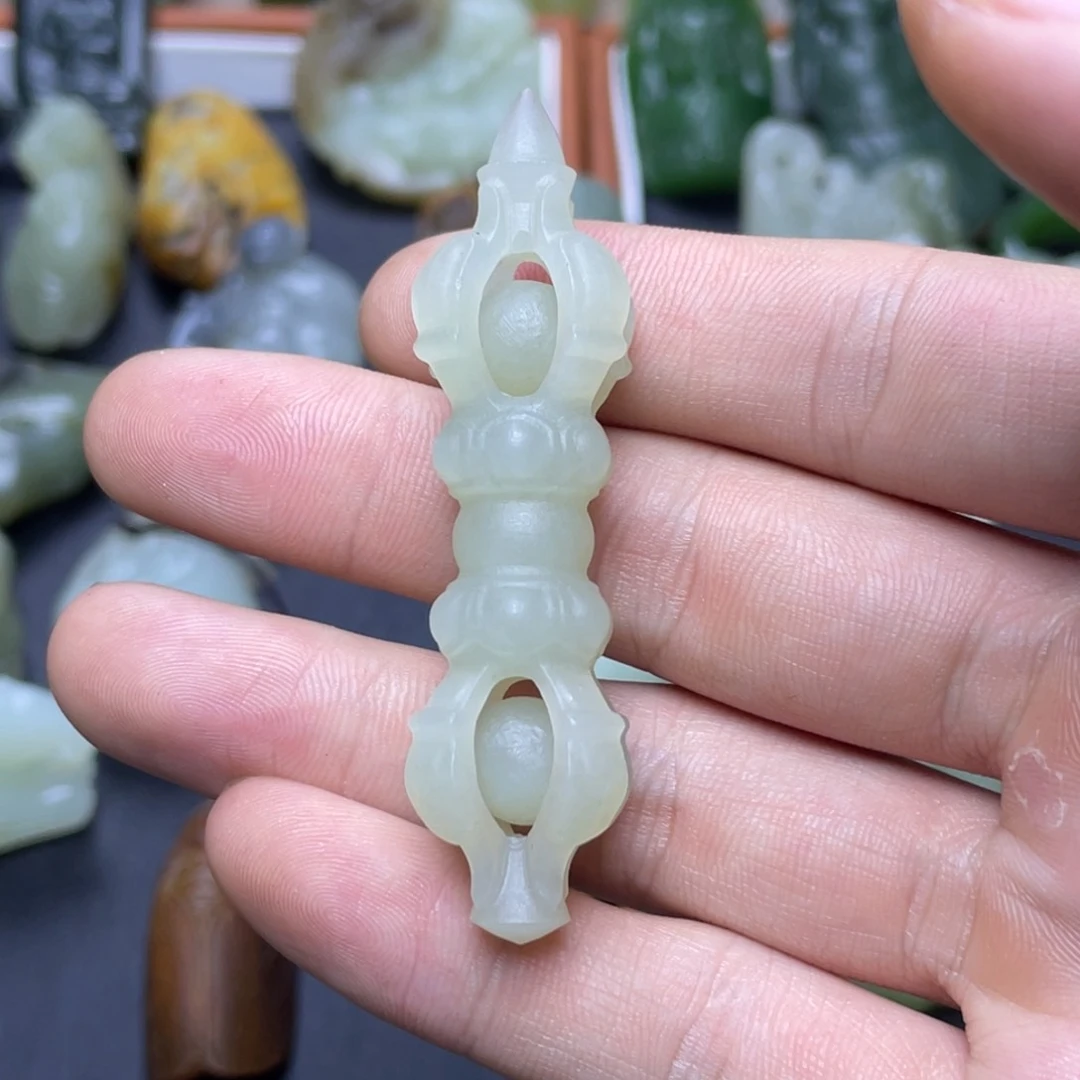 吊坠(不含链)未镶嵌和田玉