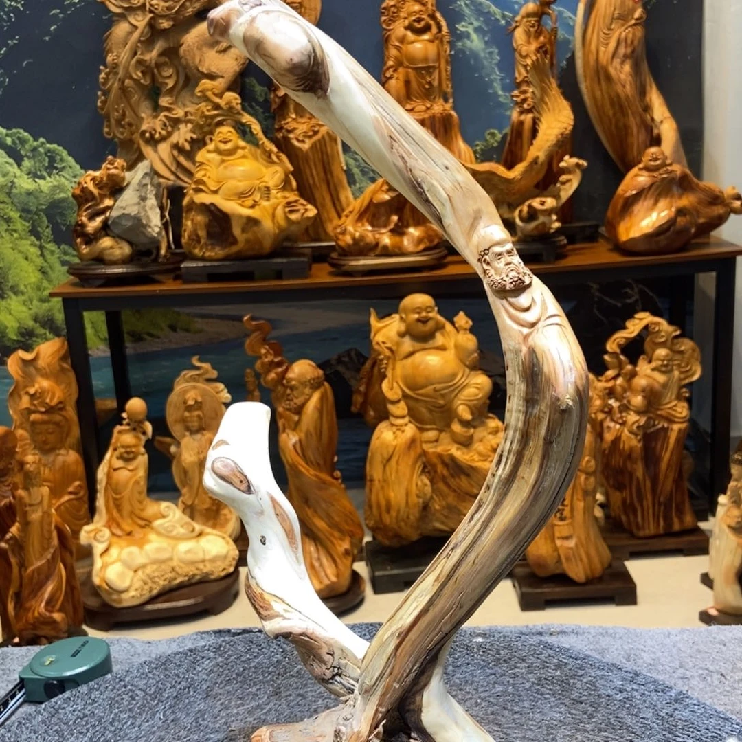 柏木（崖柏）太行崖柏根雕摆件