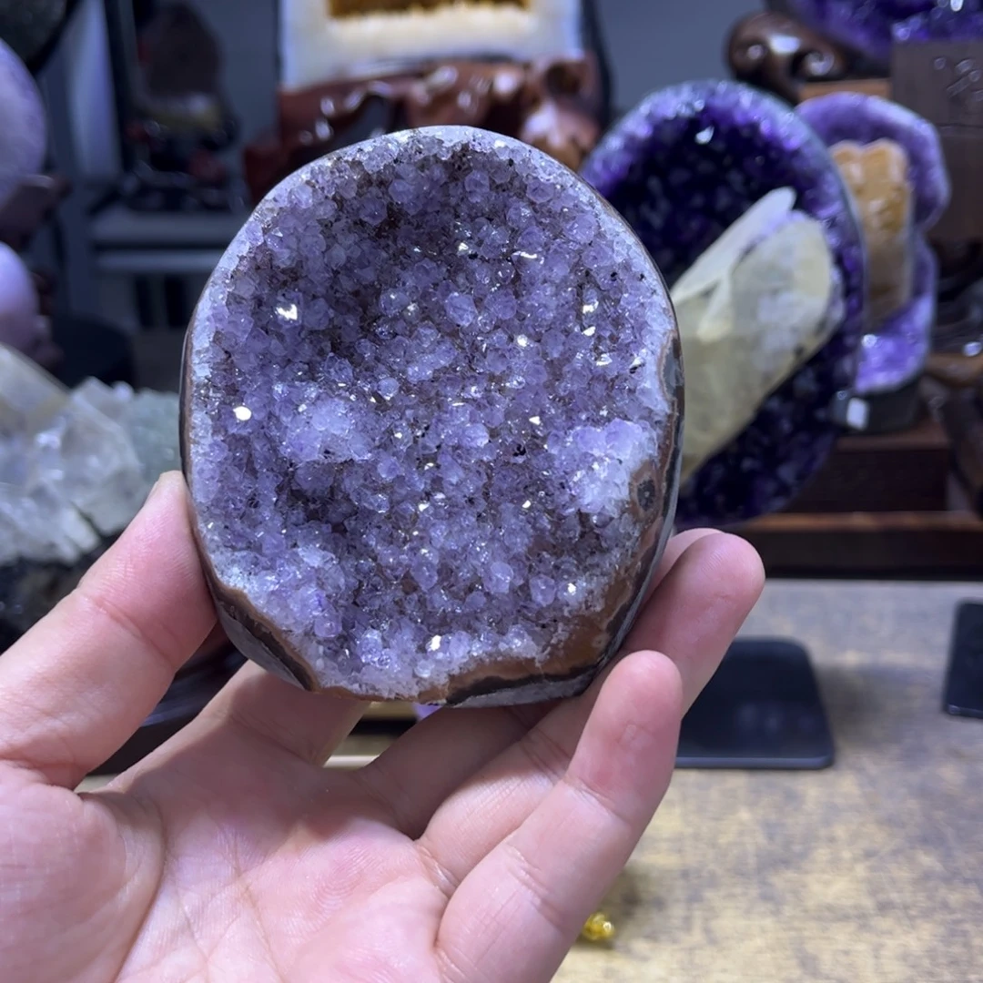 黄晶摆件未镶嵌摆件