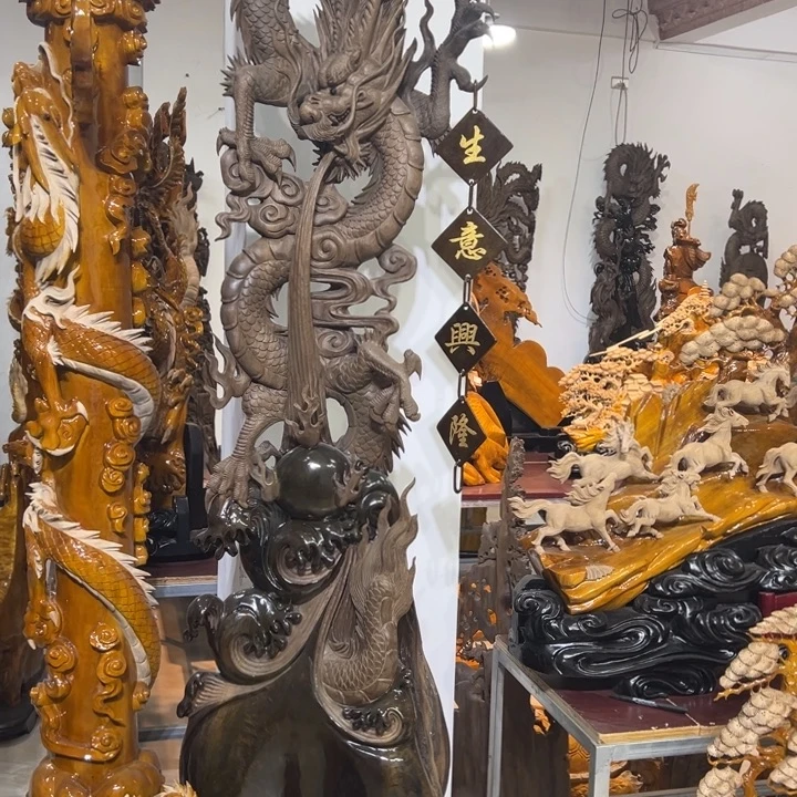 金丝楠木乌木生意兴隆