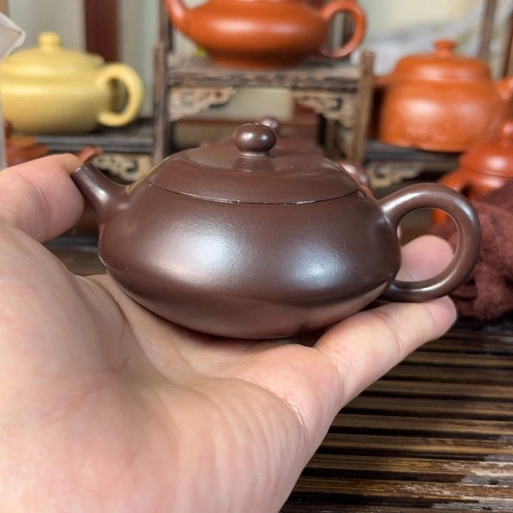 茶壶紫砂原矿紫砂手工制作