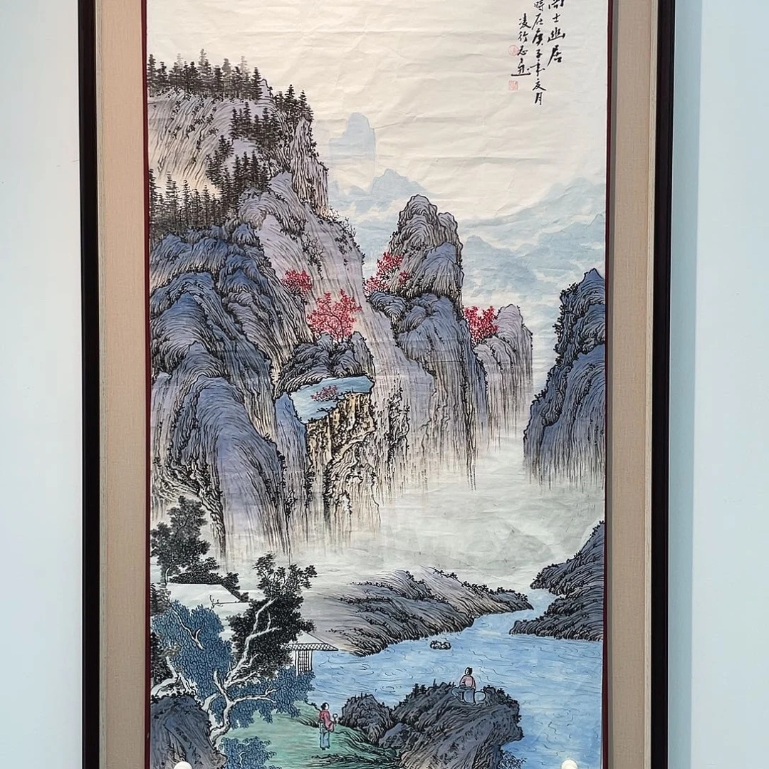 国画凌行志老师手绘国画精品