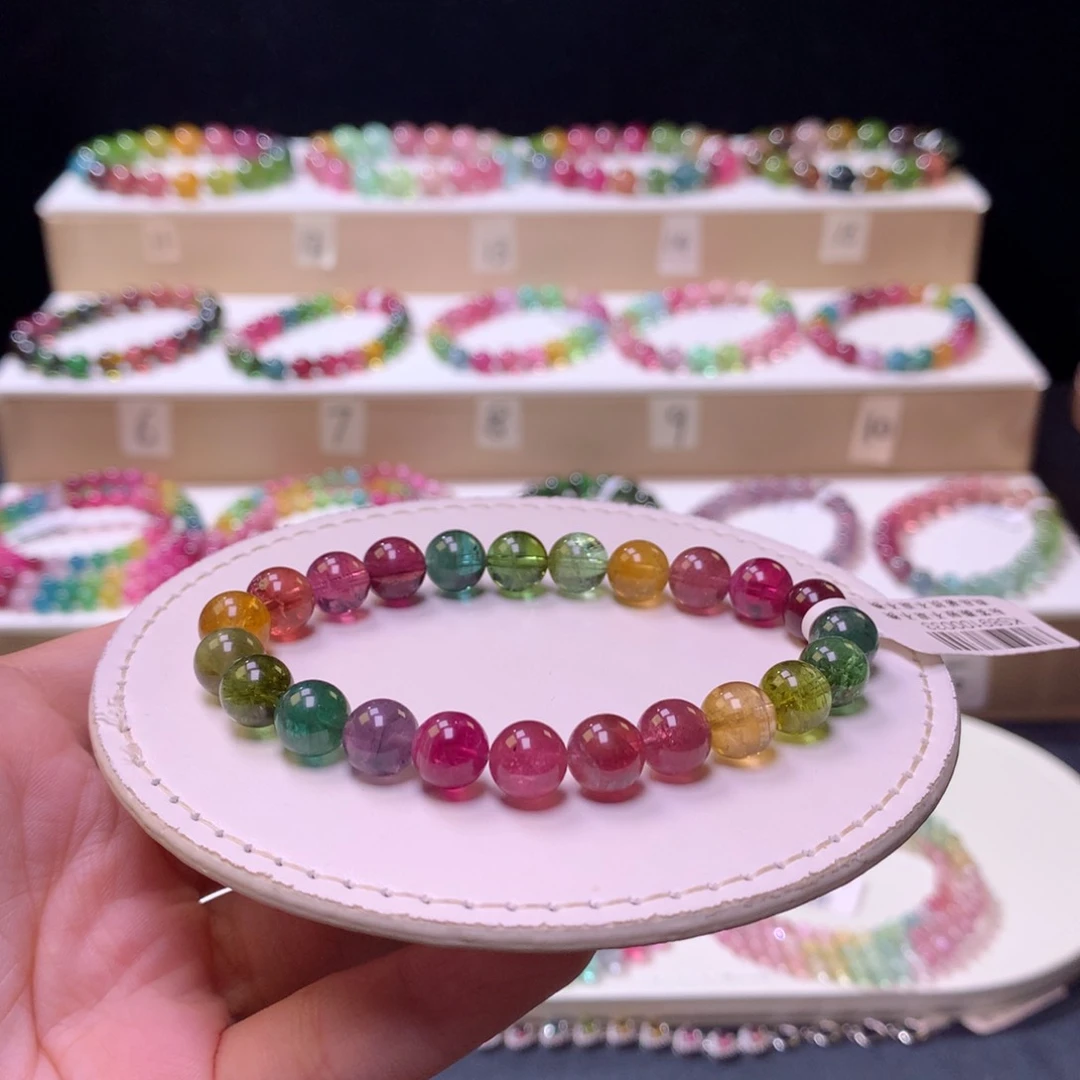 未镶嵌手链碧玺碧玺