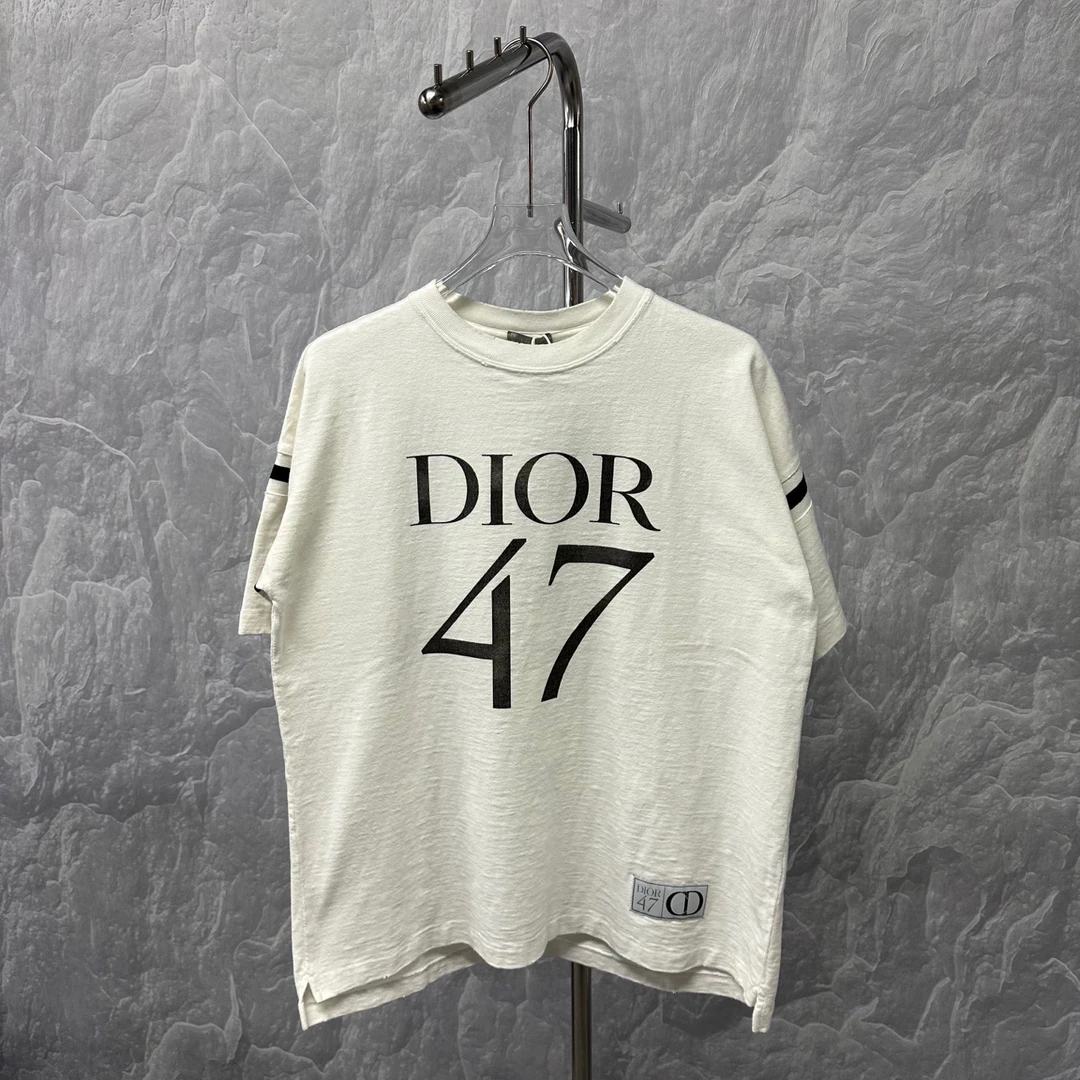 99新 DIOR/迪奥 SS24字母印花短袖T恤 S码 J00363