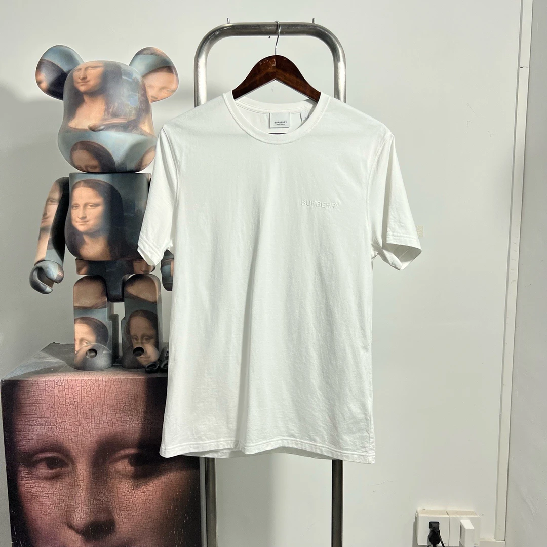99新 BURBERRY/博柏利 logo短袖 R1828 尺码：M胸围50衣长73编码2