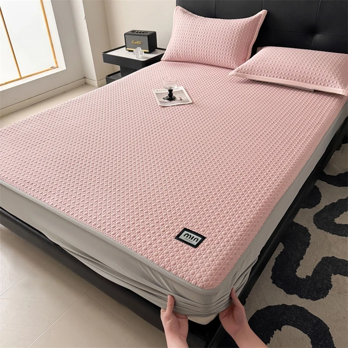加厚床笠全包A类100%乙纶全凉感高分子凉席三件套空调软席可机洗