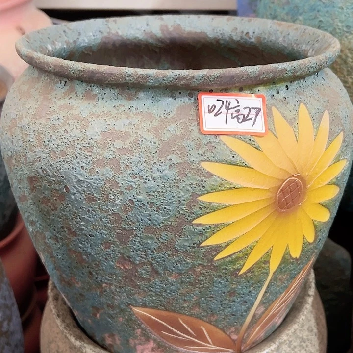 陶瓷景德镇精品花盆栽适合盆栽适合