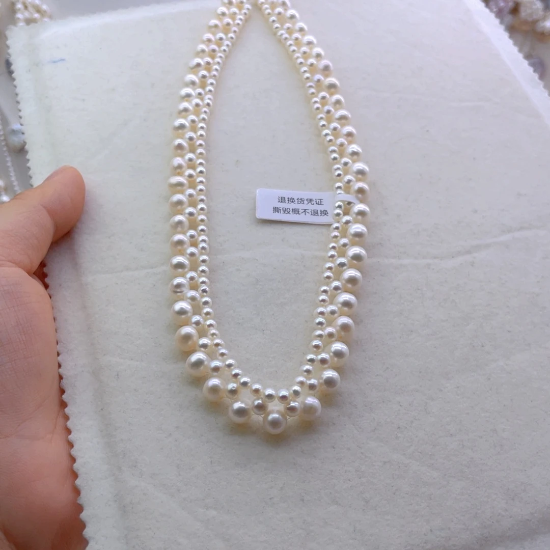 未镶嵌淡水珍珠耳饰不****