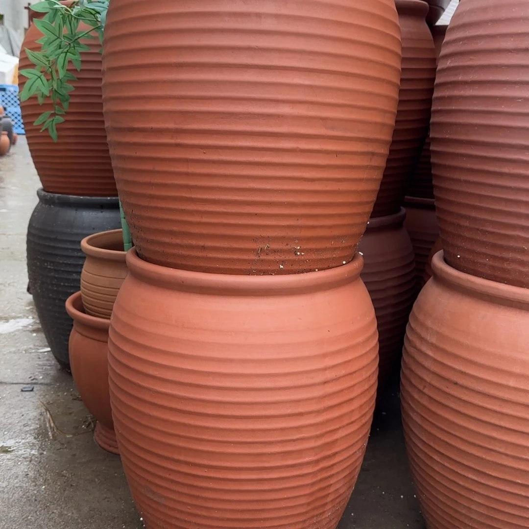 紫砂花瓶口35高50宜兴紫砂瑕疵粗糙花泥