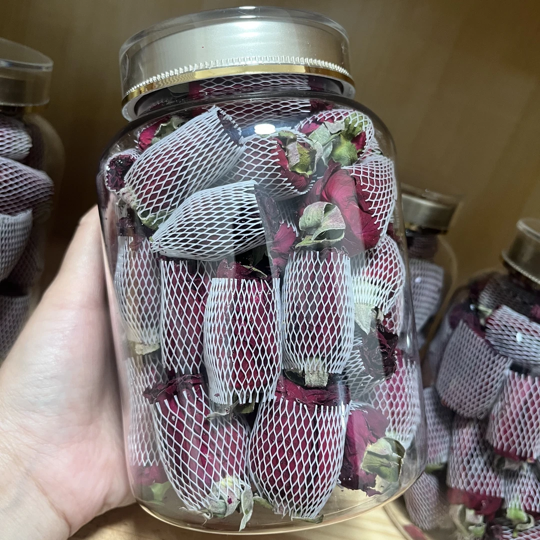 云南冻干墨红玫瑰80g(大概50朵)