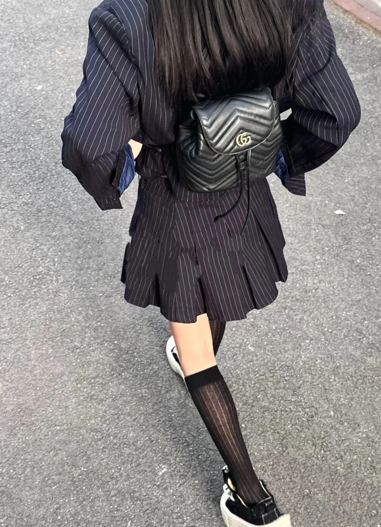 95新 GUCCI/古驰 御古屋/56068/抽绳双肩包