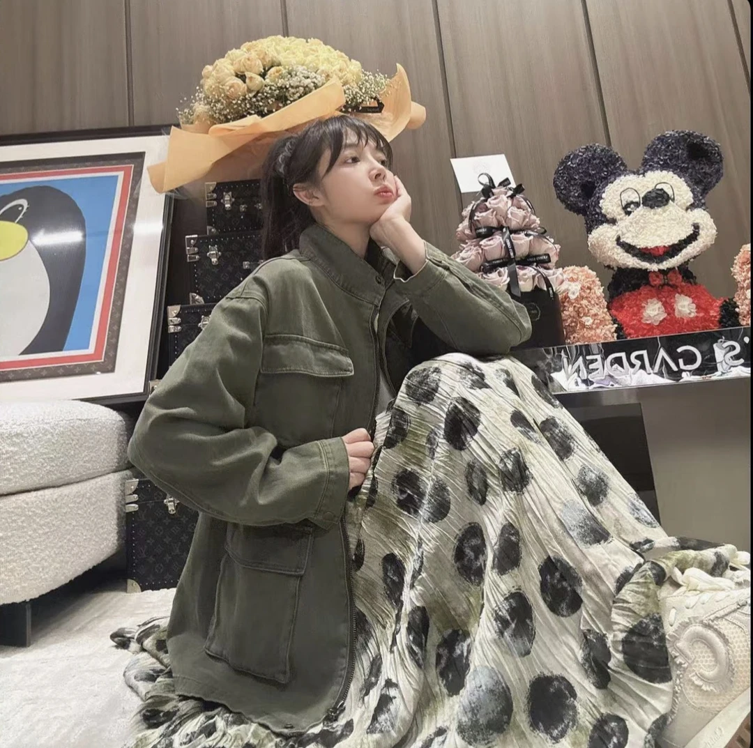 BETTERJOELAY-（直播）【山月若梦】透气长裙时尚高腰显瘦半身裙Z1151