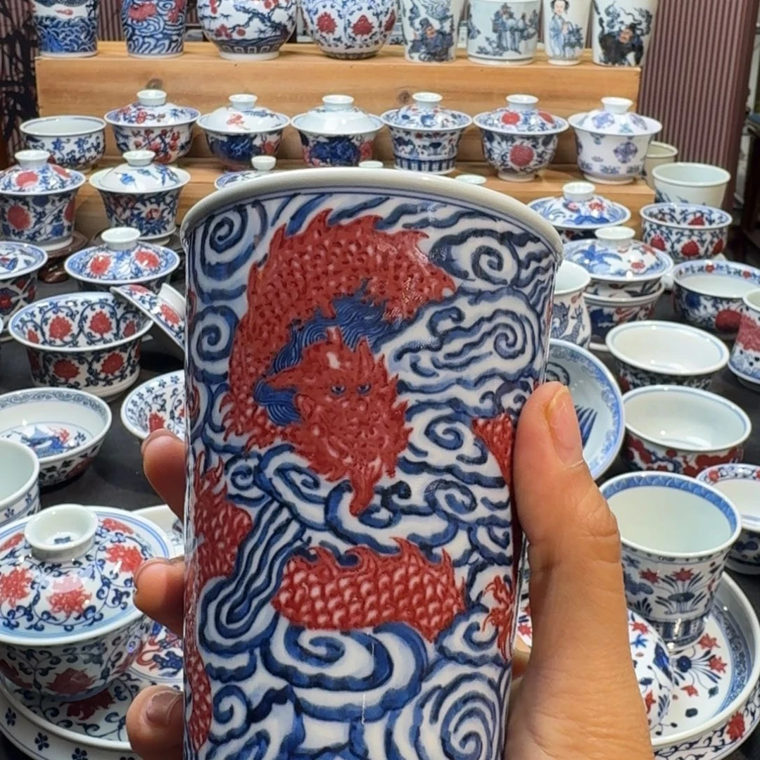 龙纹可乐杯可乐桶