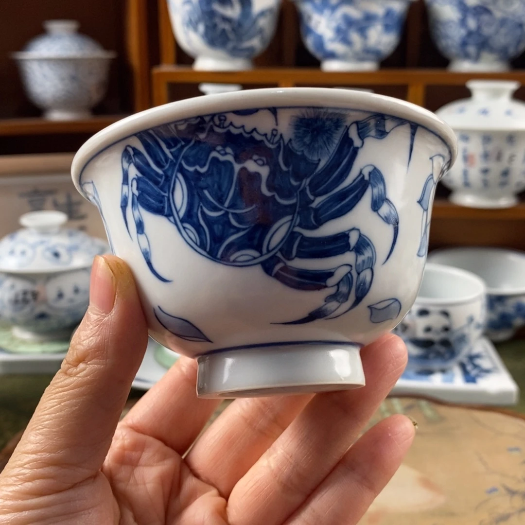 瓷片景德镇陶瓷手绘茶器309