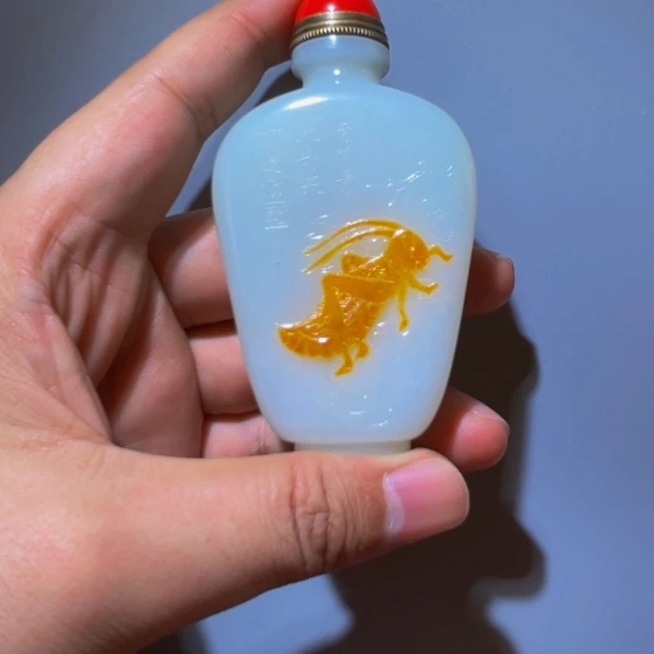 和田玉颈饰未镶嵌最****熊