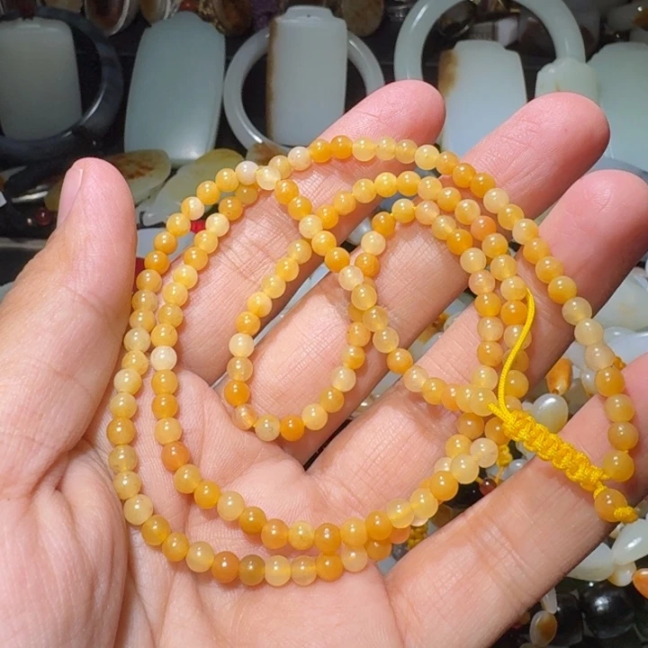 和田玉未镶嵌项链