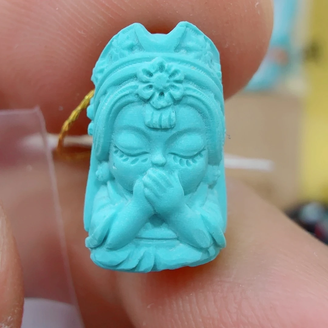 绿松石未镶嵌配饰