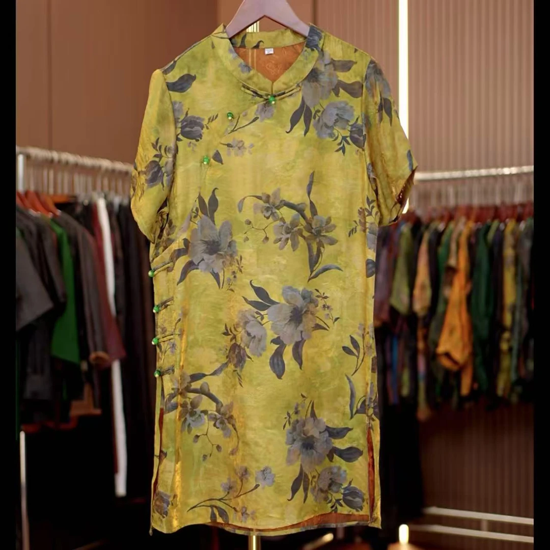 洛神-新中式国风休闲牡丹上衣0278