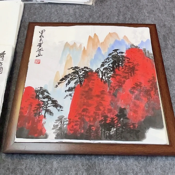 国画张圣敏先生纯手绘作品