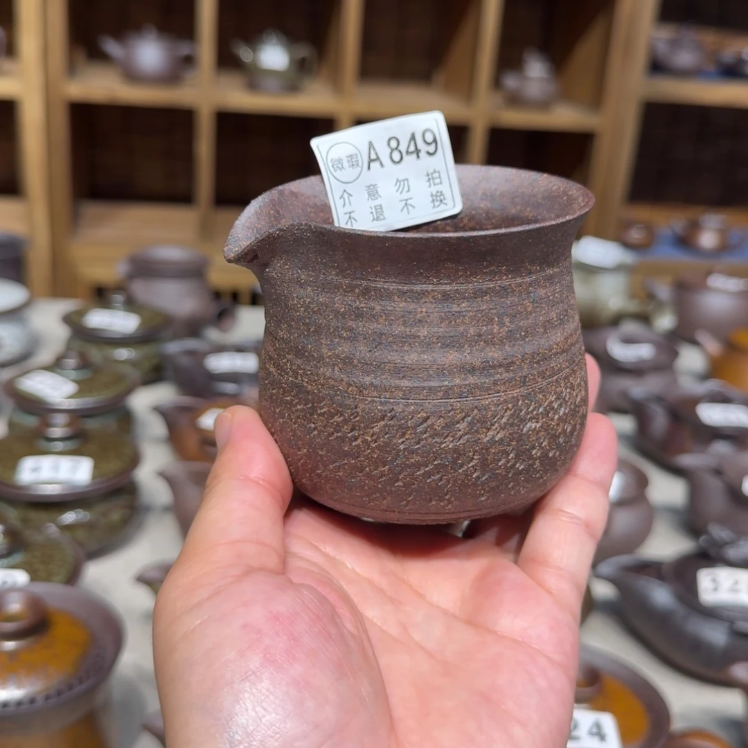 粗瓷茶具素色盖碗