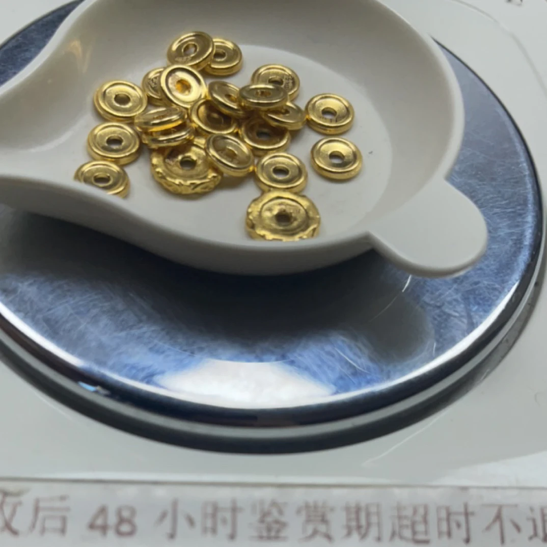 足金999配饰隔片