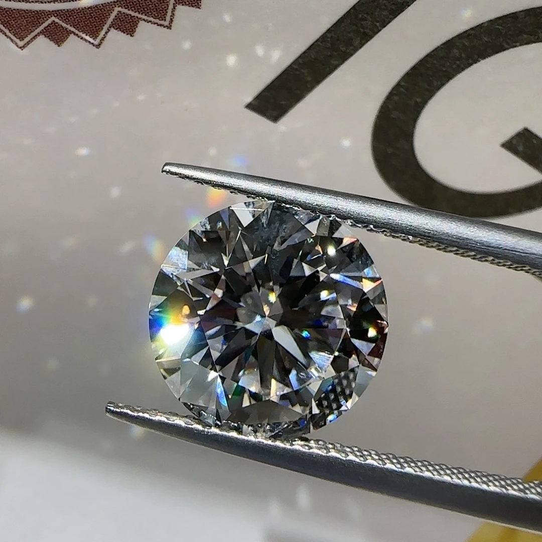 【闪购商品】裸石实验室培育钻石5.5克拉F VVS2上海无改色