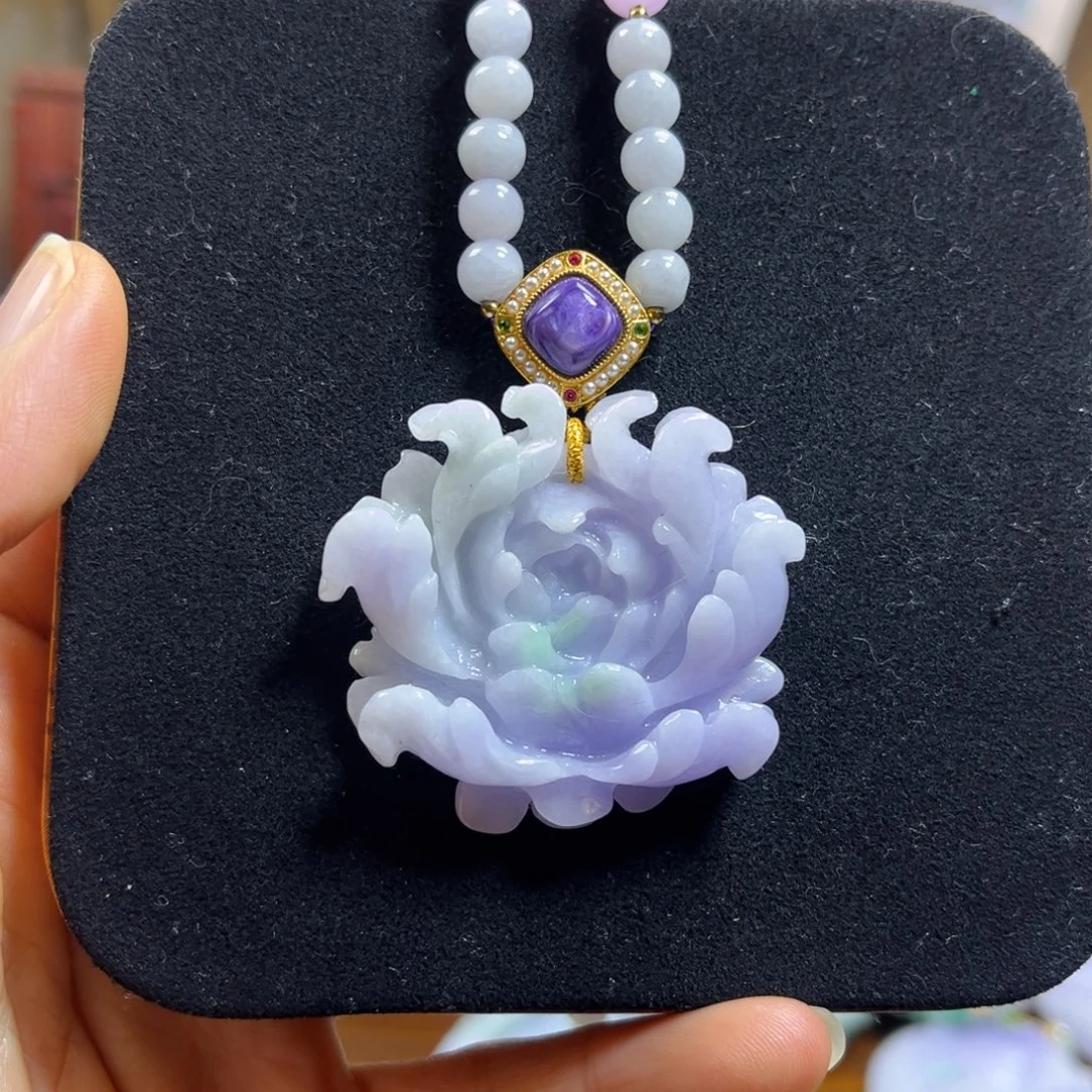 翡翠未镶嵌颈饰天然翡翠