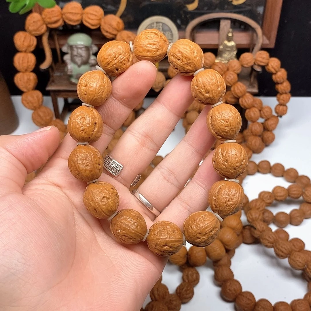 手串文玩核桃元宝一道筋