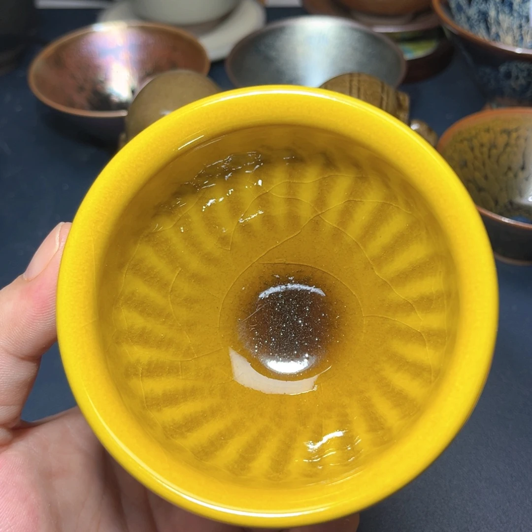 茶盏建盏手握泡茶主人杯