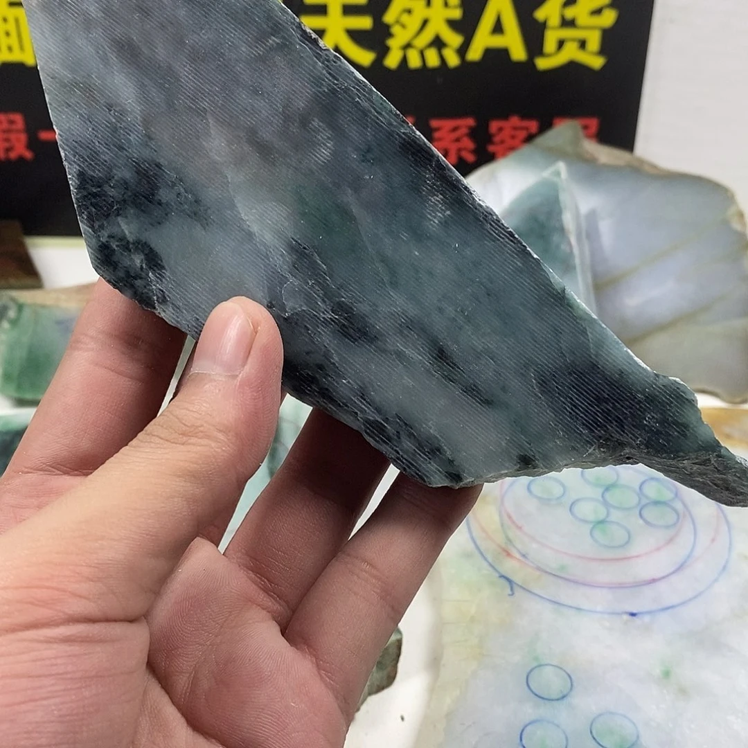 翡翠散珠天然缅甸翡翠a货47