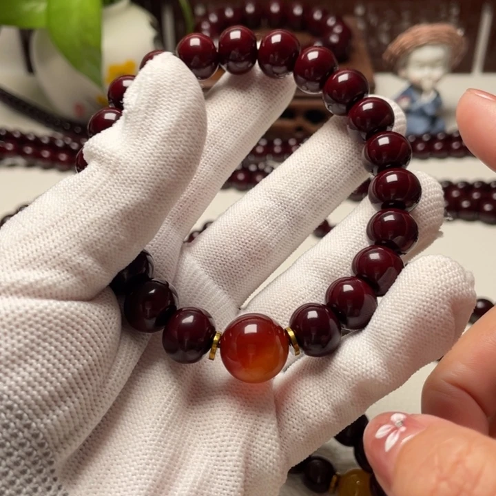 舞***生核桃其他猴头手串