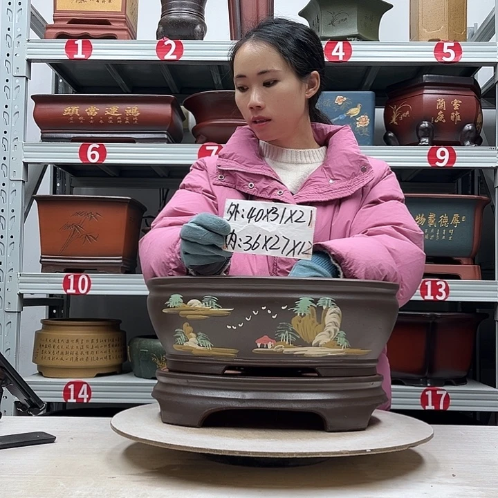花盆紫砂紫砂花盆