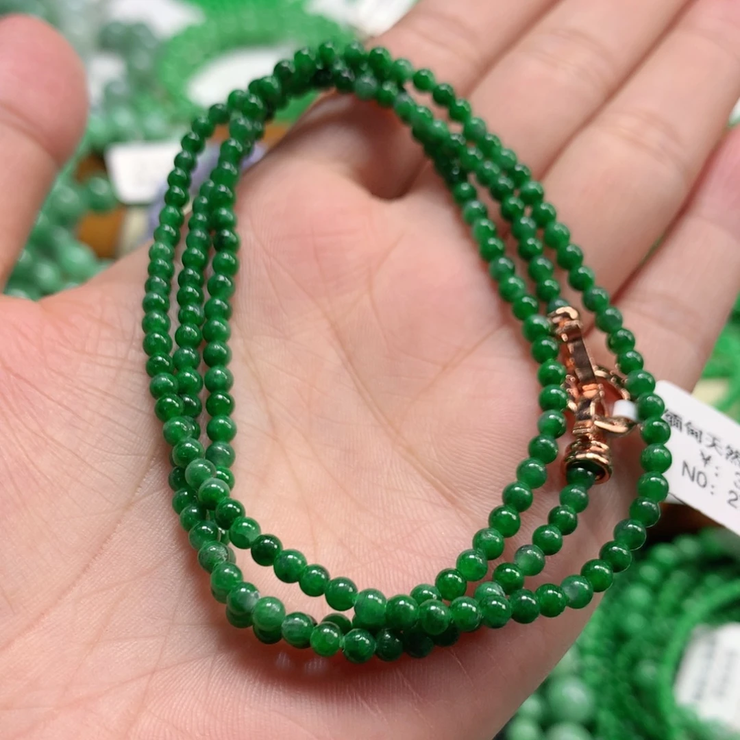 翡翠未镶嵌手链翡翠