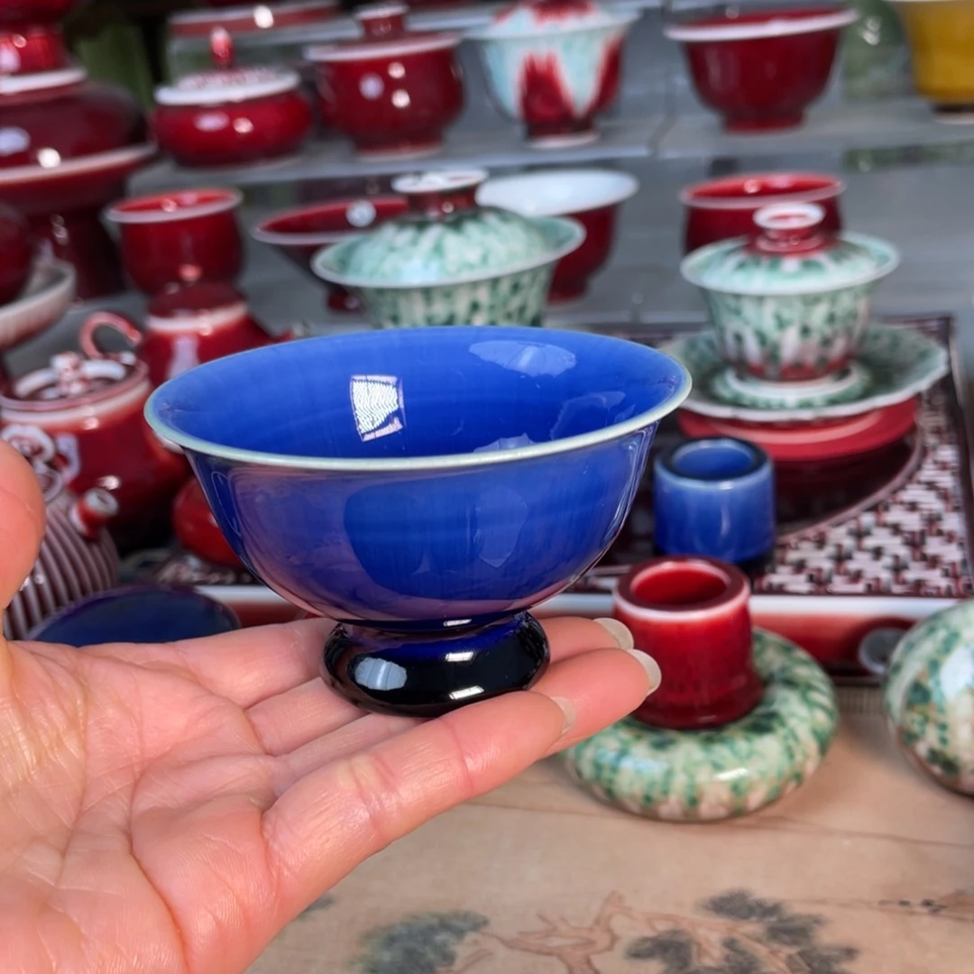 景德镇原矿釉郎蓝