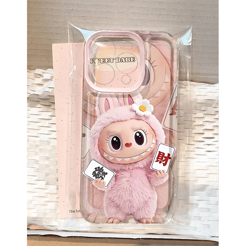 发财小怪兽适用苹果16 15手机壳iPhone13promax防摔14 12男女xr软